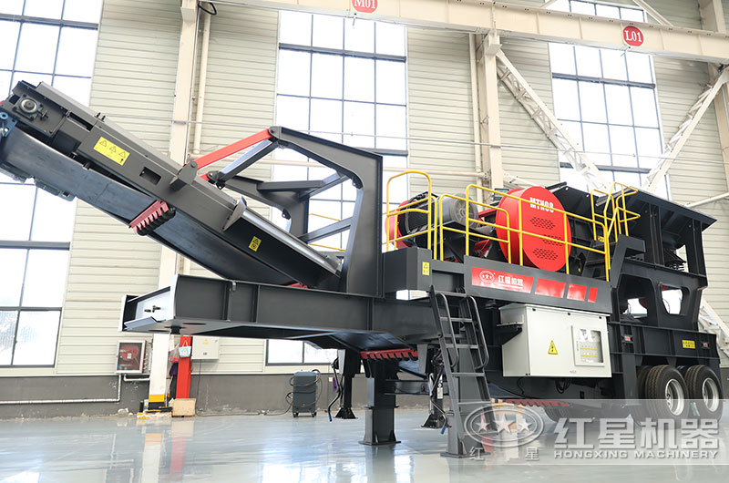 移动颚式粉碎机图片 移动颚式粉碎机图片