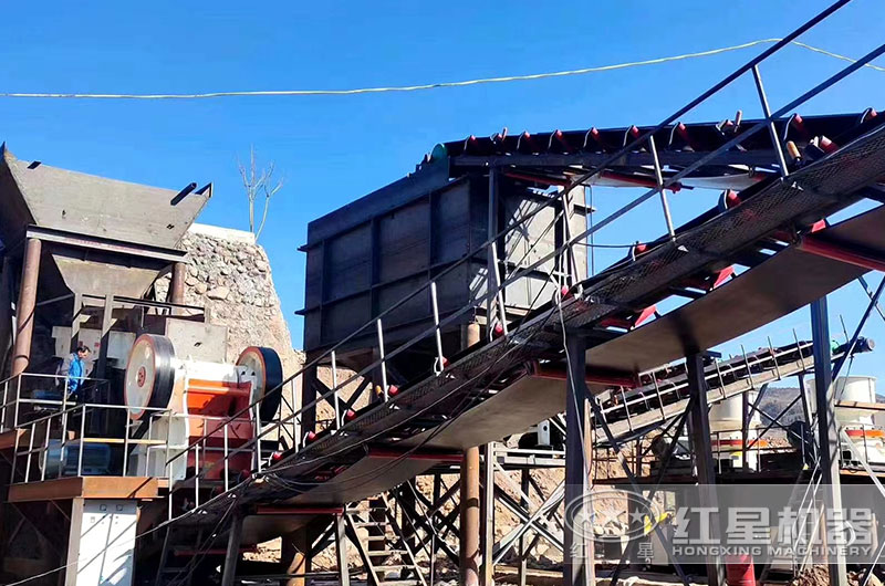 大型采石场生产线图片(鄂破) 大型采石场生产线图片(鄂破)