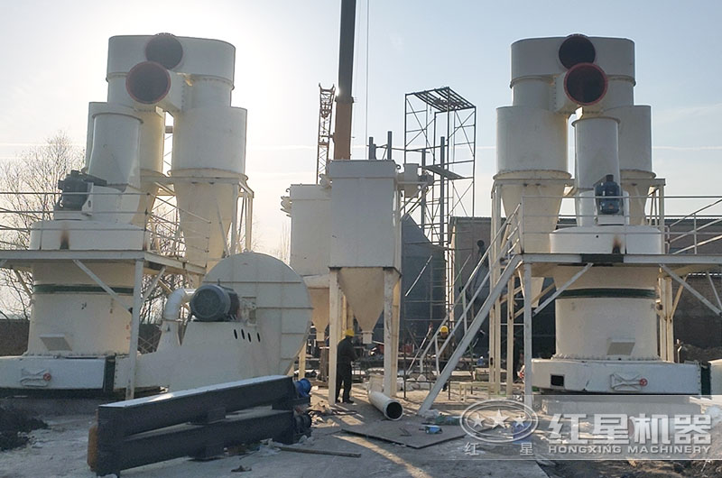 山东客户超细磨粉机工作现场图 山东客户超细磨粉机工作现场图