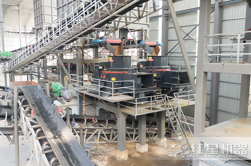 HVI制砂机工作现场图片 HVI制砂机工作现场图片