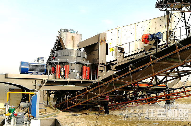 大型移动式鹅卵石破碎生产设备 大型移动式鹅卵石破碎生产设备