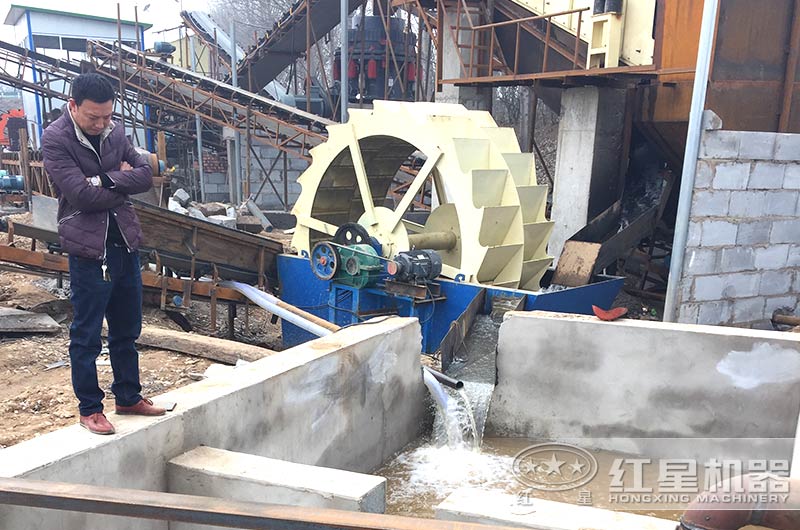 洗砂机工作现场图片 洗砂机工作现场图片