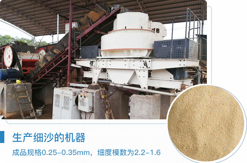 生产细沙现场 生产细沙现场