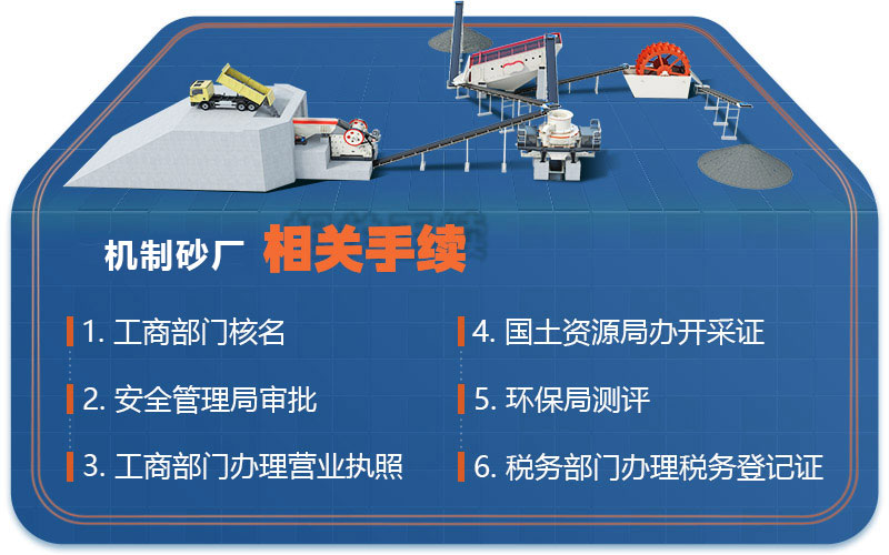 机制砂厂手续办理 机制砂厂手续办理