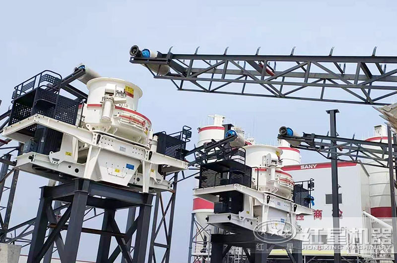 制砂机工作实拍图 制砂机工作实拍图