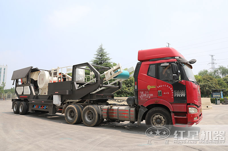 移动破碎机图片 移动破碎机图片