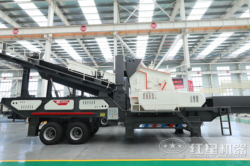 反击式移动破碎机图片 反击式移动破碎机图片