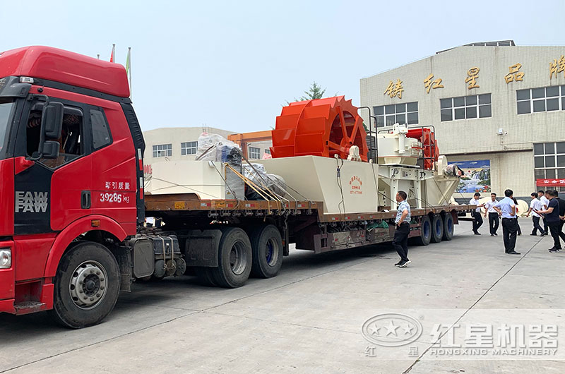 全套水洗砂生产线设备发货 全套水洗砂生产线设备发货