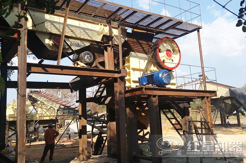 PE900*1200��ʽ��ʯ����ҵ�ֳ�